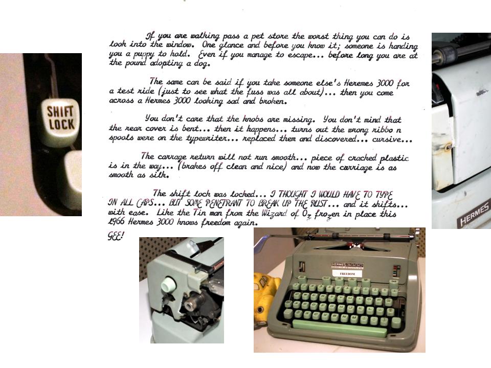 1966 Hermes 3000 cursive set free Dec 14, 2012.
