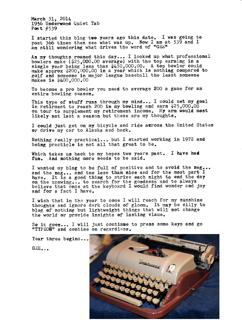 1956 Underwood Quiet Tab